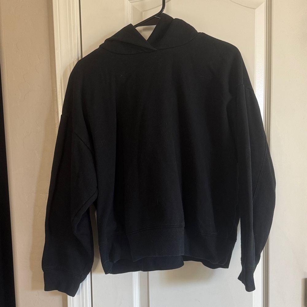 a new day Classic Black Hoodie / B108
